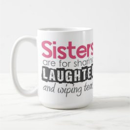 De Café caneca feita sob encomenda combinado das irmãs do