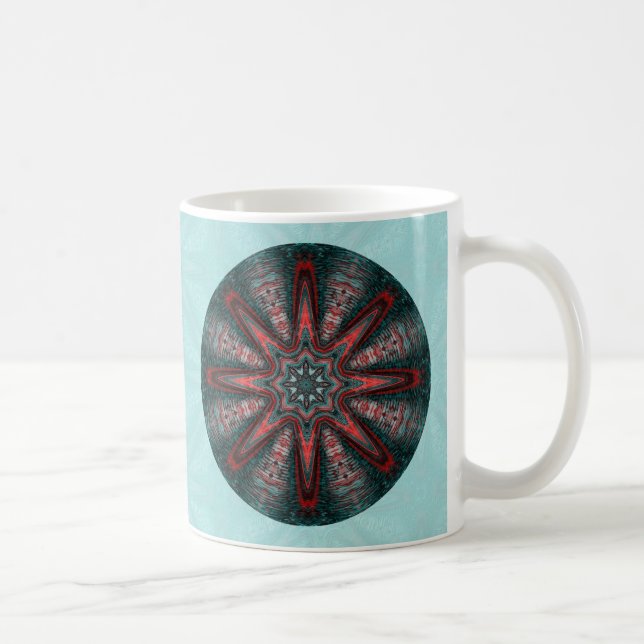 De Café Caneca feita sob encomenda da mandala da paixão (Direita)