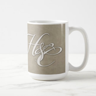De Café caneca feita sob encomenda do taupe