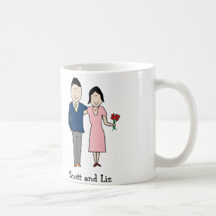 De Café Caneca feita sob encomenda dos desenhos animados