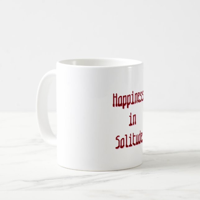 De Café Caneca Felicidade na Solidão (Frente Esquerda)
