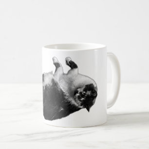 De Café Caneca Felina Invertida