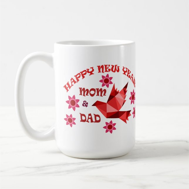 DE CAFÉ CANECA FELIZ ANO NOVO (Esquerda)