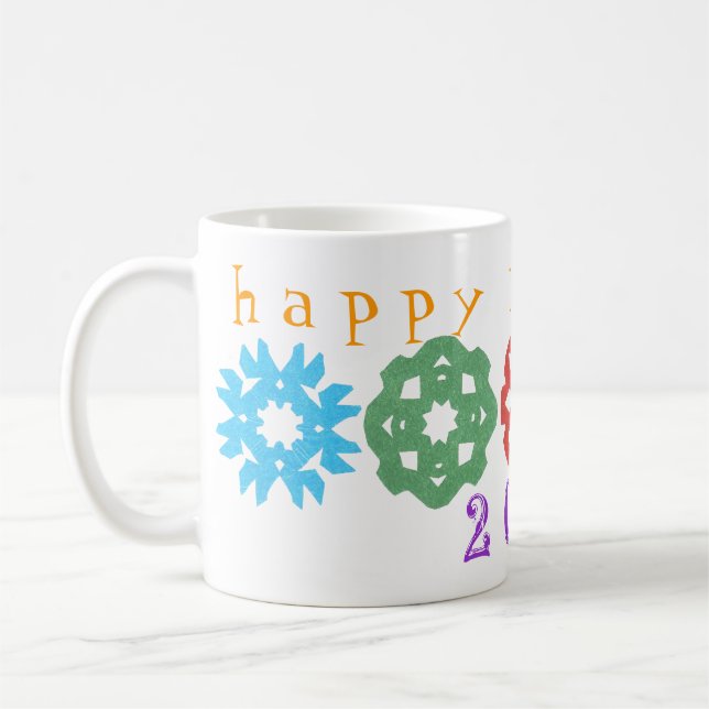 De Café Caneca Feliz Ano Novo 2027 (Esquerda)