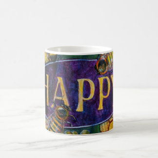 De Café Caneca feliz da abelha