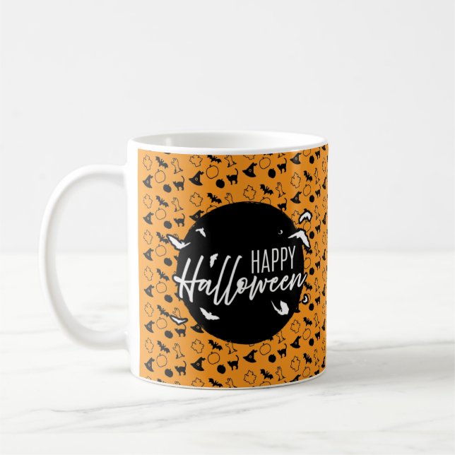 De Café Caneca Feliz Dia das Bruxas (Esquerda)