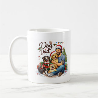De Café Caneca Feliz Natal Papai Cachorro – Presente Diver