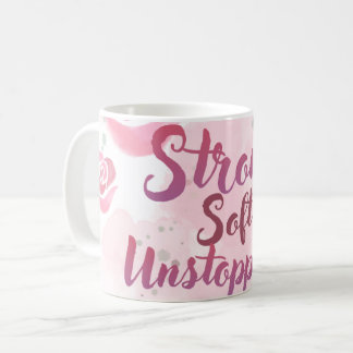 De Café Caneca Feminina Rosa Claro