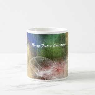 De Café Caneca festiva alegre do Natal