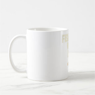 De Café Caneca Fish More Work Less PNW Mountain Tee