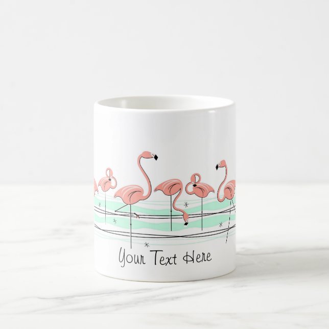 De Café Caneca Flamingo Ocean Line 'Text' (Centro)