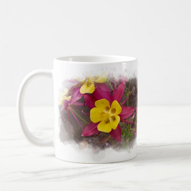 De Café Caneca Flor nº 3 (Esquerda)