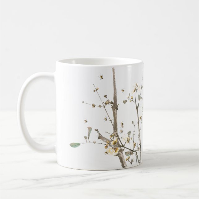 De Café Caneca Floral (Esquerda)