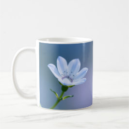 De Café Caneca Floral Azul