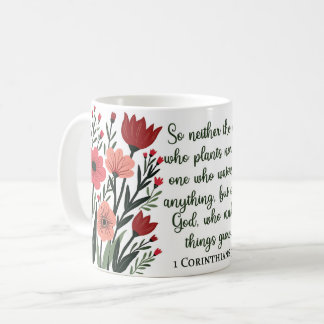 De Café Caneca Floral Cristã