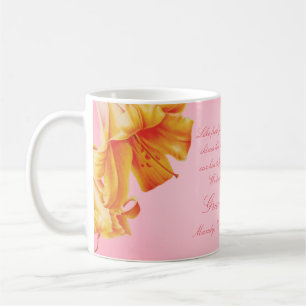 De Café Caneca floral do presente das belas artes dos