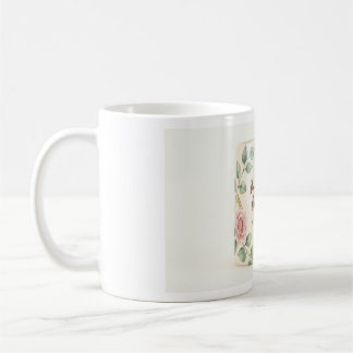 De Café Caneca Floral Inspiradora | Ela Acreditou que Era 