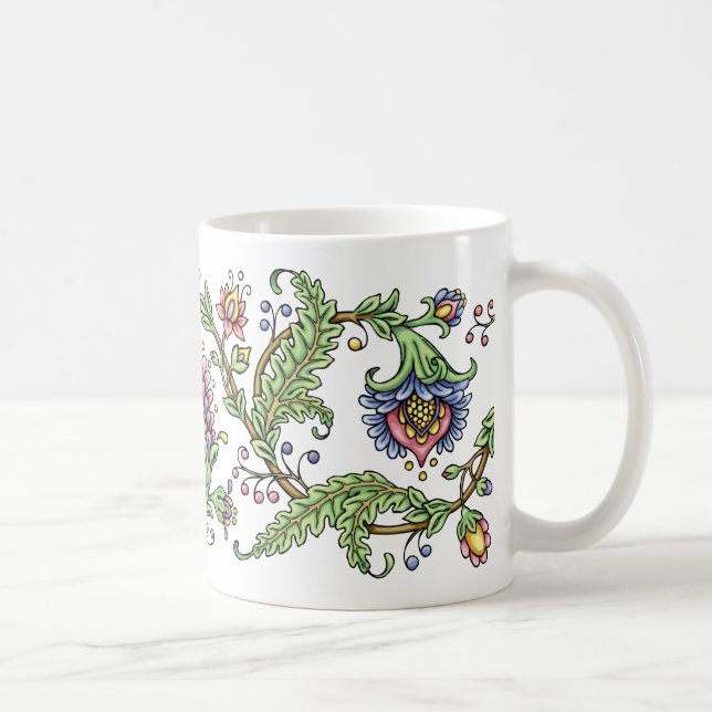 De Café Caneca Floral Jacobina (Direita)