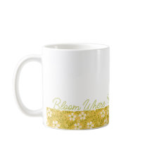 Caneca Floral Margarida Onde Você Está | Presente