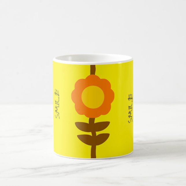 De Café Caneca Floral Sunny Bloom (Centro)