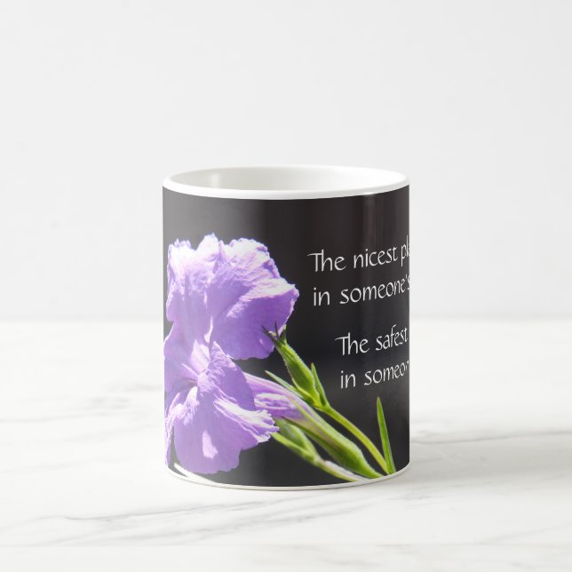 De Café Caneca floral, surpreendendo para ser em alguém (Centro)