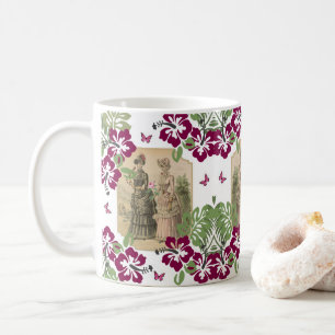 De Café Caneca Floral Vitoriana