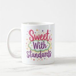 De Café Caneca Fofa e Sassy com Padrões