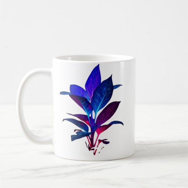 De Café Caneca Folha da Galáxia Elegante (Esquerda)