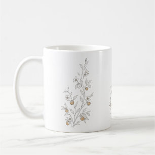 De Café Caneca Folhas e Frutas