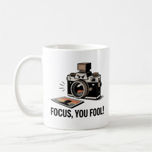 De Café Caneca “Foque, Seu Tolo!” – Presente Divertido par