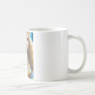 De Café Caneca fotográfica com princesa