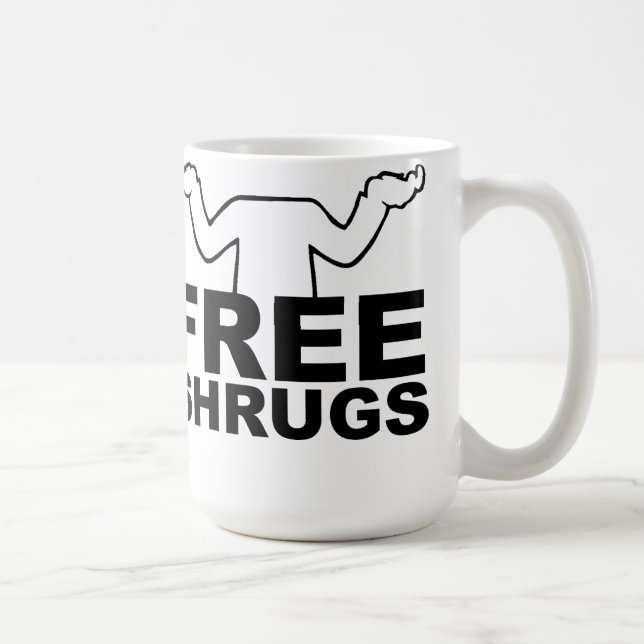 De Café Caneca Free Shrugs (Direita)