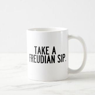 De Café Caneca freudiana do sorvo