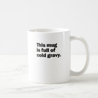 De Café Caneca fria do molho