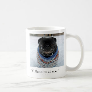 De Café Caneca fria do Pug