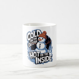 De Café Caneca Frio Fora Quente Dentro