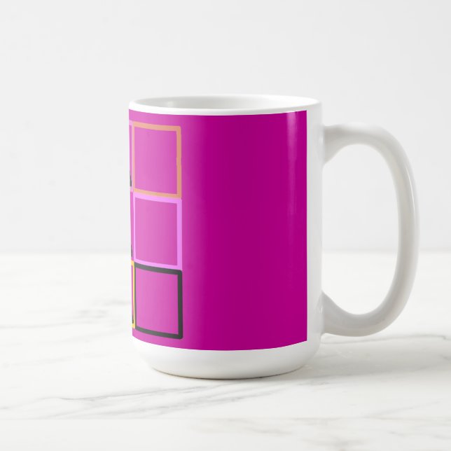 De Café Caneca fúcsia (Direita)
