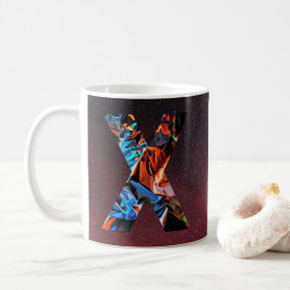 De Café Caneca Galactic Prism Initial X