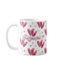 Caneca Gato Fofo – Corações e Estrelas, Foto Perso