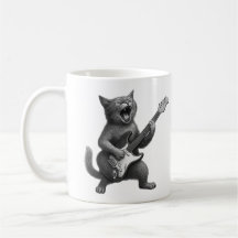 Caneca Gato Rocker