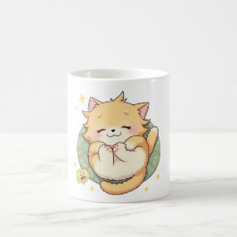 De Café Caneca Gato Sonolenta