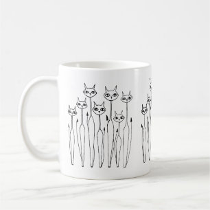 De Café Caneca (gatos puxados à mão)