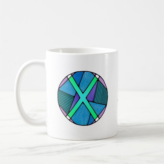 De Café Caneca Gebo Rune Art Nouveau – GENEROSIDADE! (Esquerda)