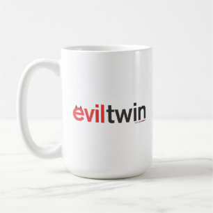 De Café caneca gêmea má