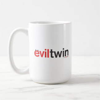 De Café caneca gêmea má