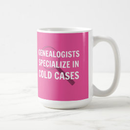 De Café Caneca Genealógica (Rosa)