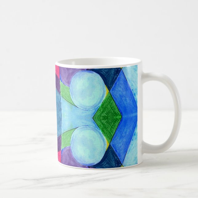De Café Caneca Geométrica (Direita)