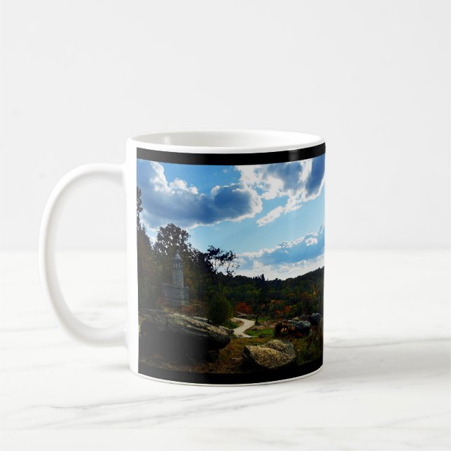 De Café Caneca - Gettysburg pouco Roundtop (Esquerda)