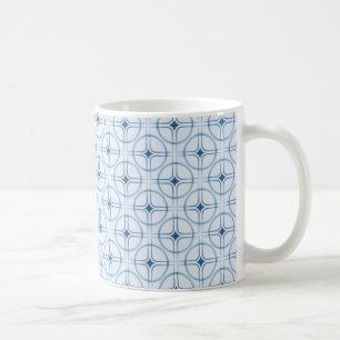 De Café Caneca Glam retro, azul marinho