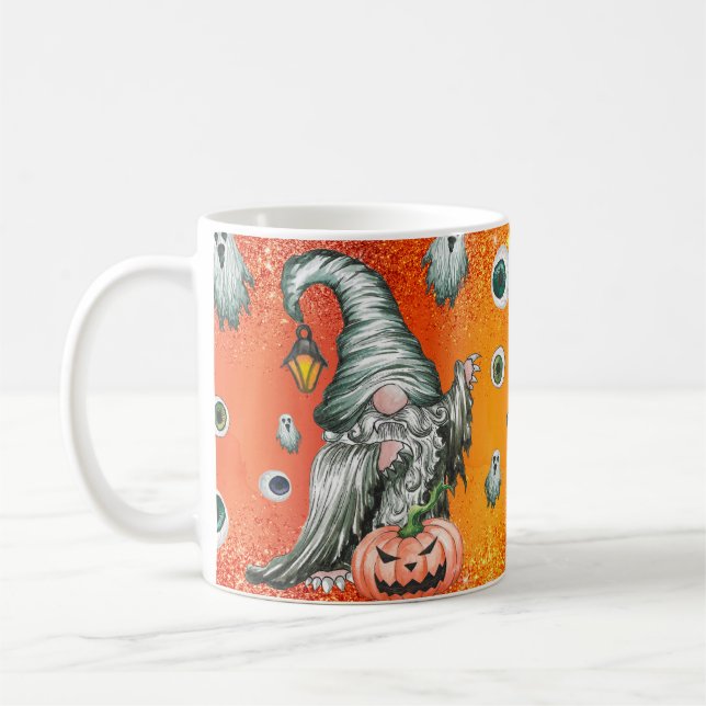 De Café Caneca Gnome Dia das Bruxas (Esquerda)